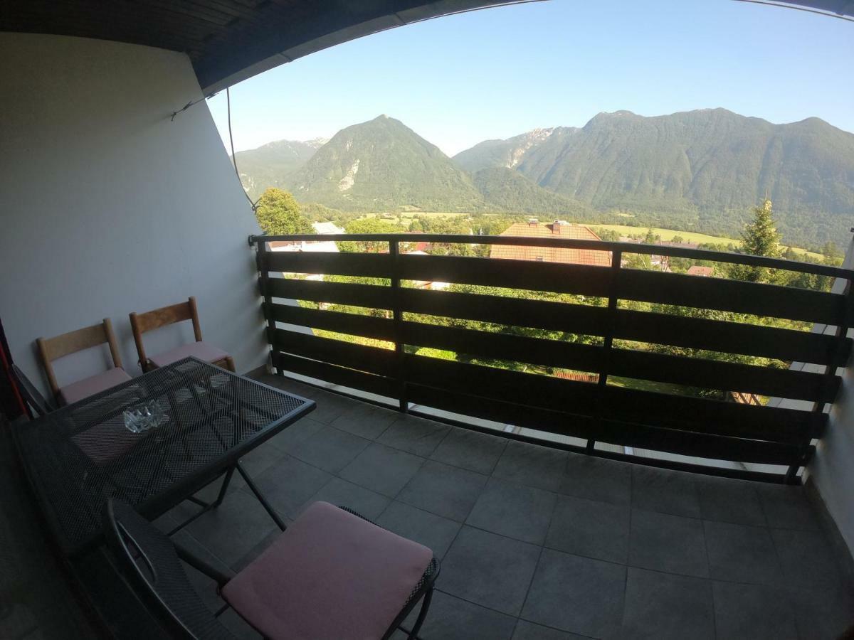 Monolocale Belvedere Bovec Kültér fotó